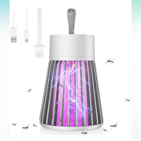 Other - Bug Zapper Indoor Zapper USB Mosquito Trap Fly Zapper Small Brush, Radiationless